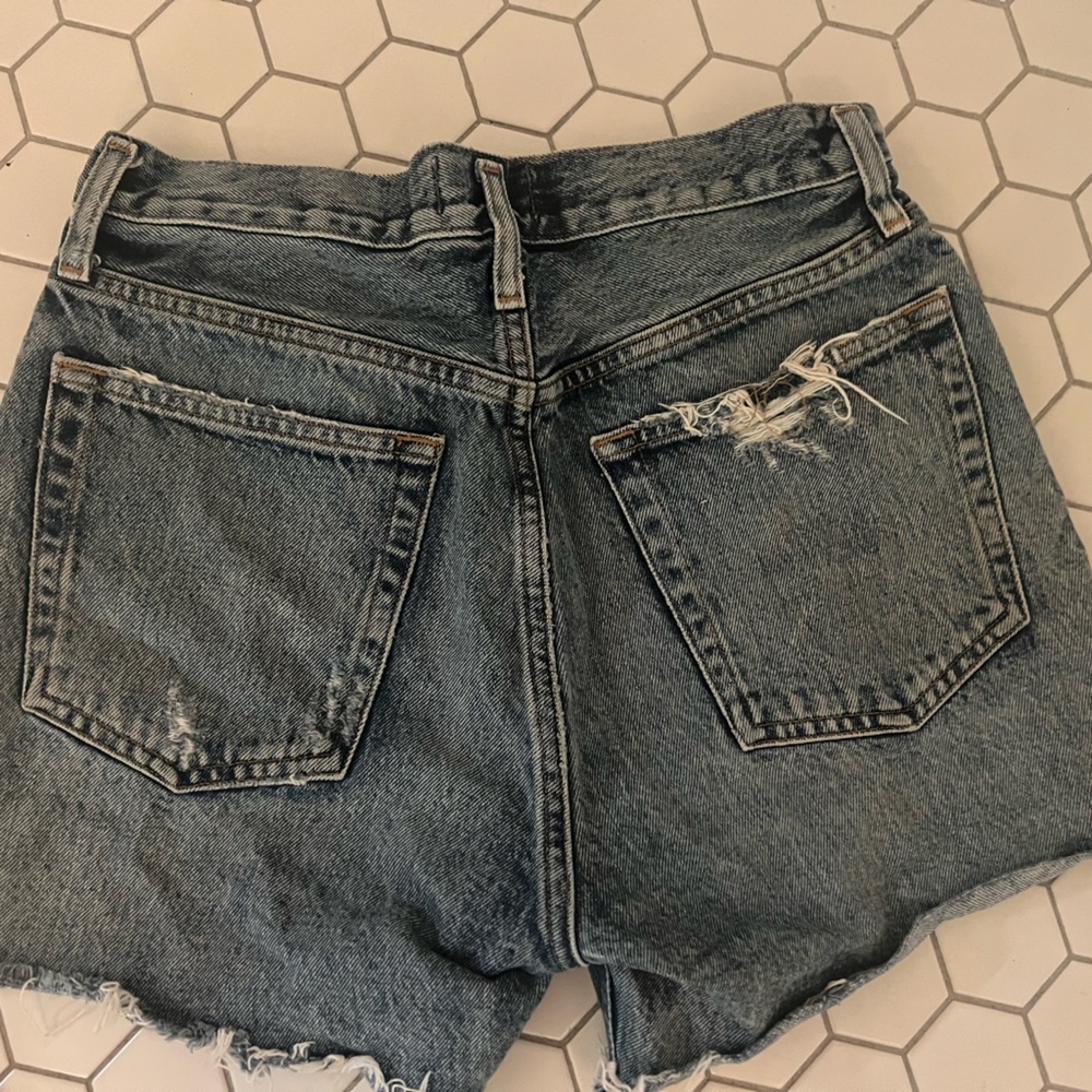 Agolde Riley High Rise Short - Picture 5 of 5